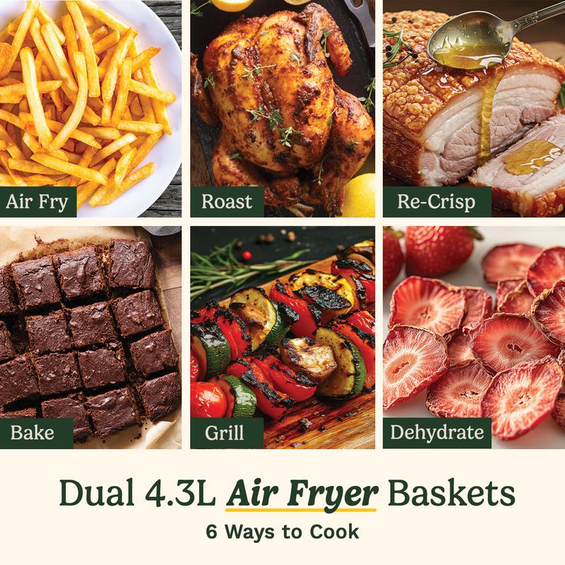 Tri-Zone Air Fryer & Oven