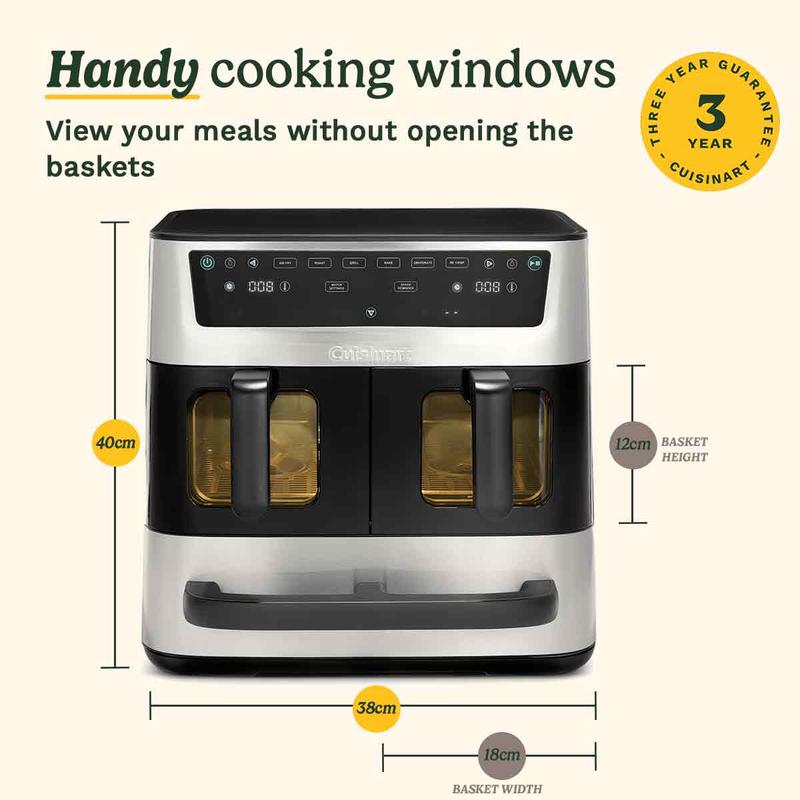 Tri-Zone Air Fryer & Oven
